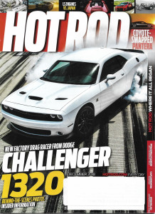 HOT ROD 2018 DEC - FACTORY DRAG CHALLENGER, LS ENGINES VS JAPAN, COYOTE PANTERA